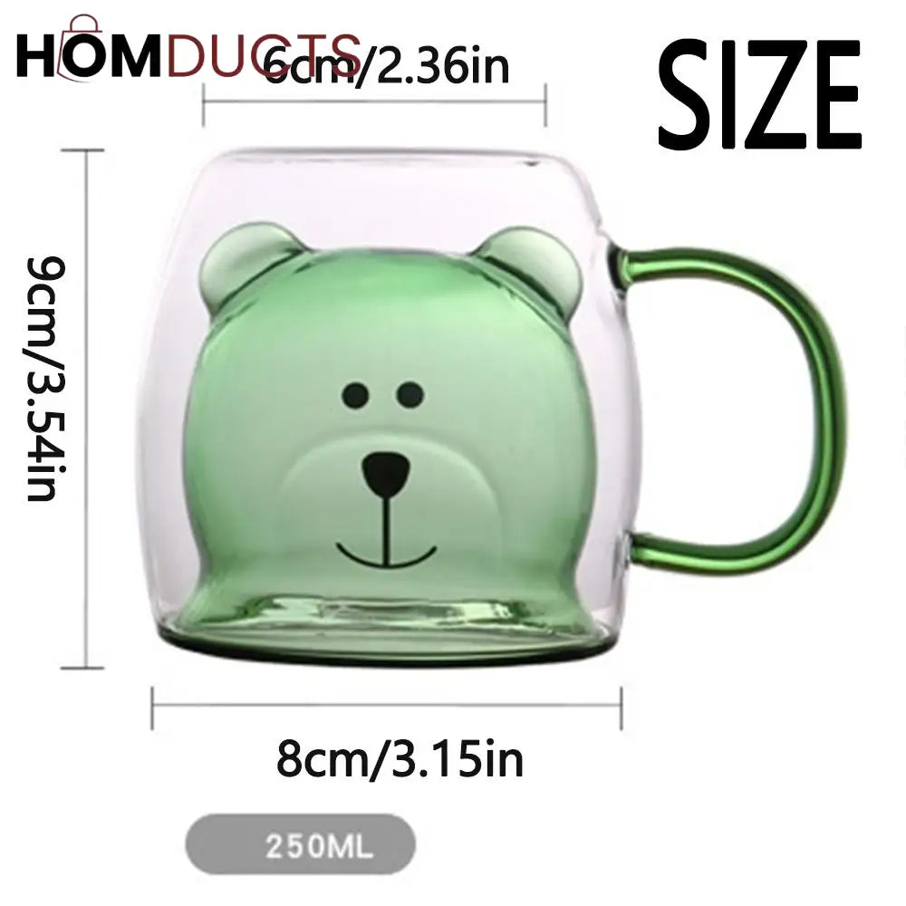 Double Wall Creative Bear Mug