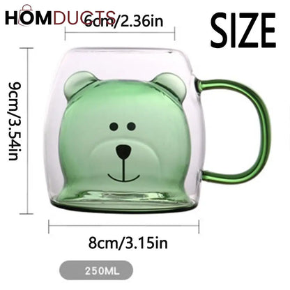 Double Wall Creative Bear Mug