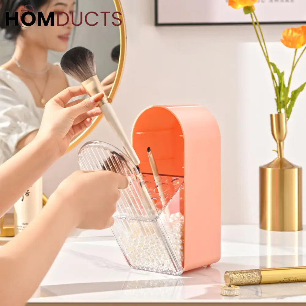 Dustproof Cosmetic Brush Holder