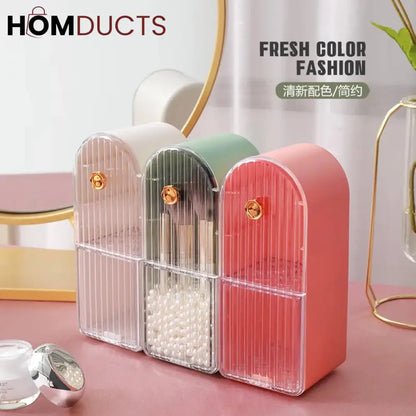 Dustproof Cosmetic Brush Holder