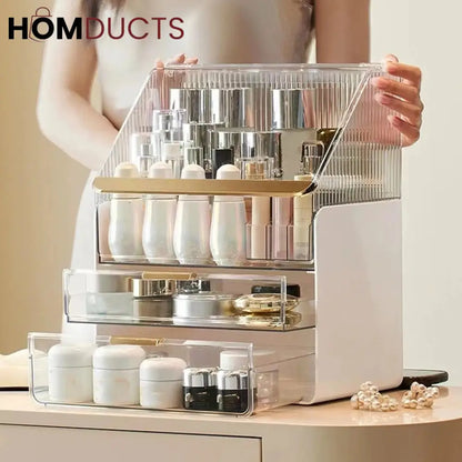 Dustproof Large Capacity Cosmetic Storage Box