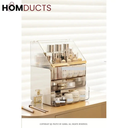 Dustproof Large Capacity Cosmetic Storage Box