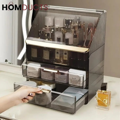 Dustproof Large Capacity Cosmetic Storage Box