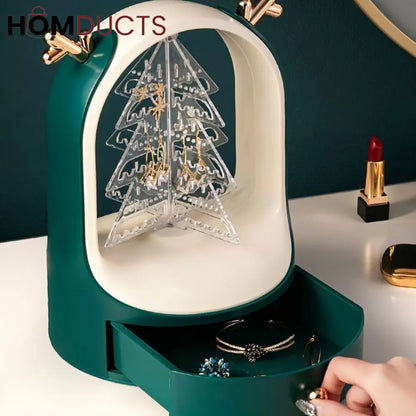 Earings And Necklace Organizer With Drawer