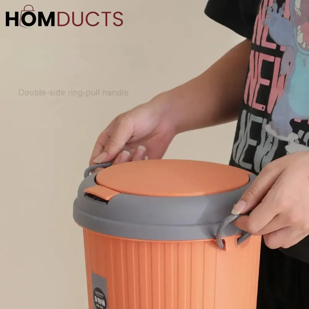 Eco-friendly Trashbin With Lid