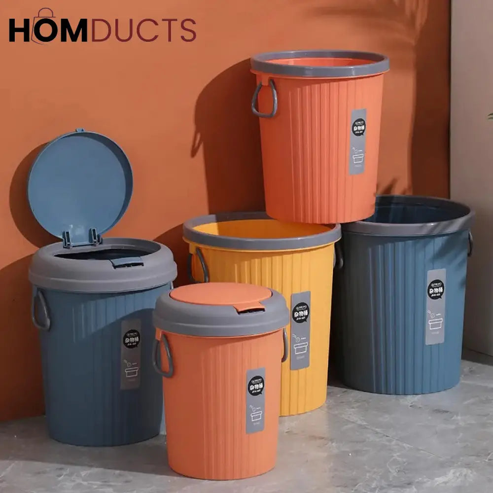 Eco-friendly Trashbin With Lid