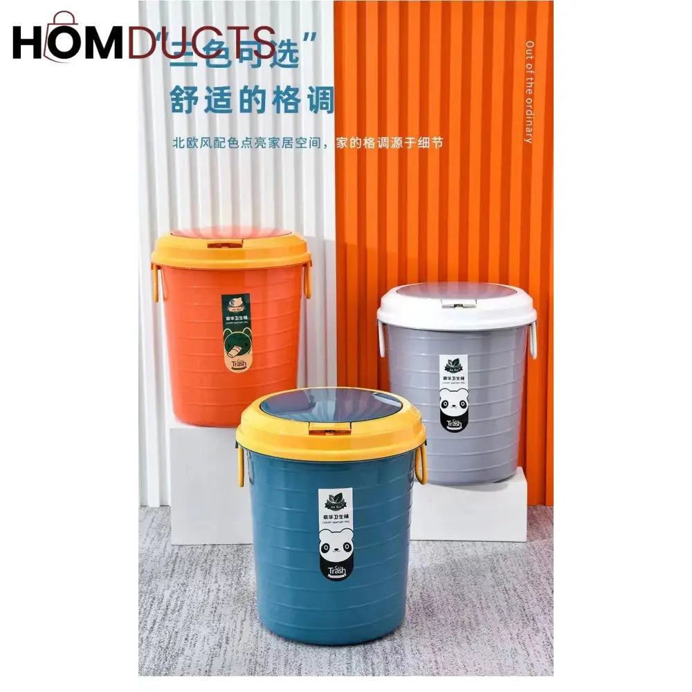 Eco-friendly Trashbin With Lid