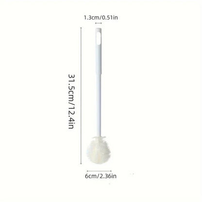 Long Handle Silicone Bottle Cleaning Brush – Flexible & Durable Scrubber