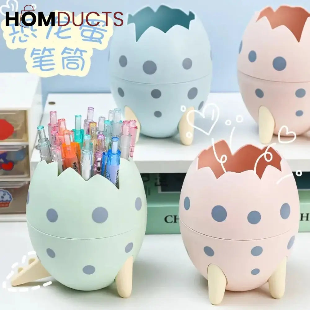 Egg Shape Stationery And Multipurpose Holder