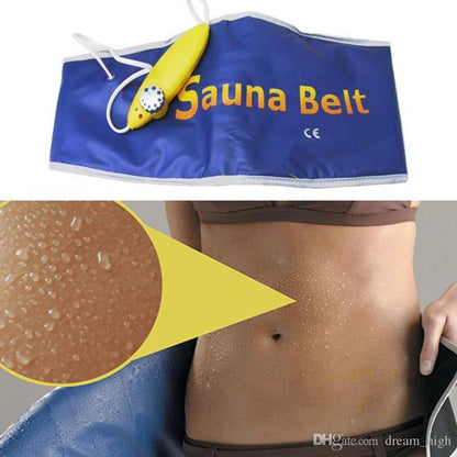 Electric Sauna belt Hot Body Shaper Automatic Electric VELFORM Sauna Belt Waist Trimmer Belt Waist Trimming Belt Hot Slimming Belt Hot Belt Hot Slim Belt Weight Loss Belt Body Wrap Belt Belly Fat Slim Belt