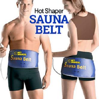 Electric Sauna belt Hot Body Shaper Automatic Electric VELFORM Sauna Belt Waist Trimmer Belt Waist Trimming Belt Hot Slimming Belt Hot Belt Hot Slim Belt Weight Loss Belt Body Wrap Belt Belly Fat Slim Belt