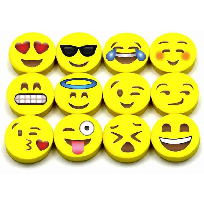 Emoji Erasers (4pcs)