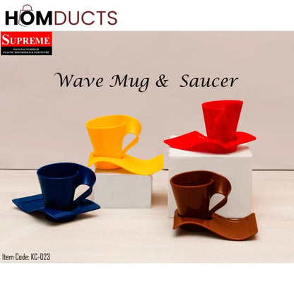 European Wave Acrylic Cup