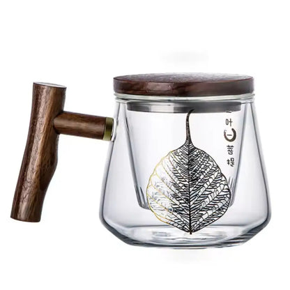 Exquisite Glass Tea Cup With Filter