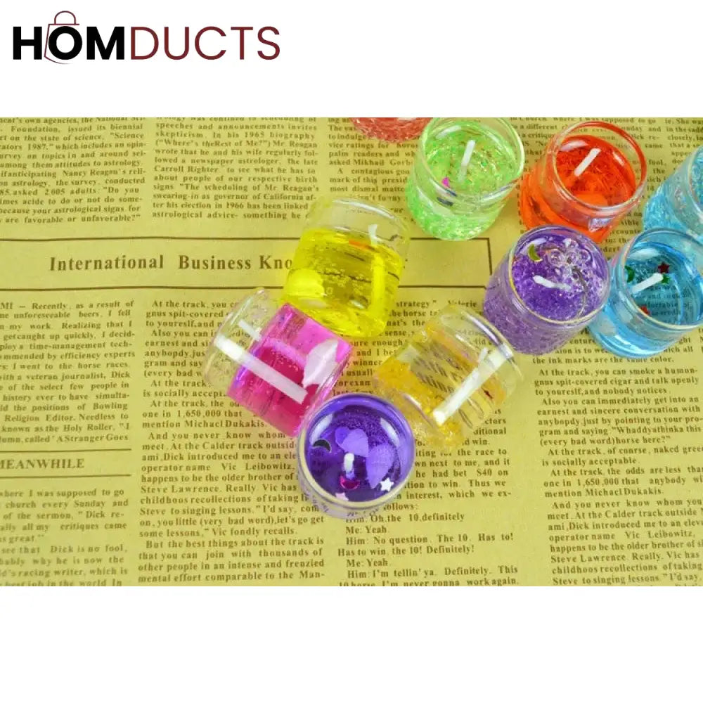 Fancy Candles For Decoration (6pcs)