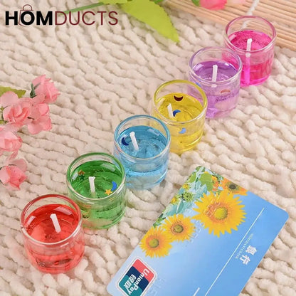 Fancy Candles For Decoration (6pcs)