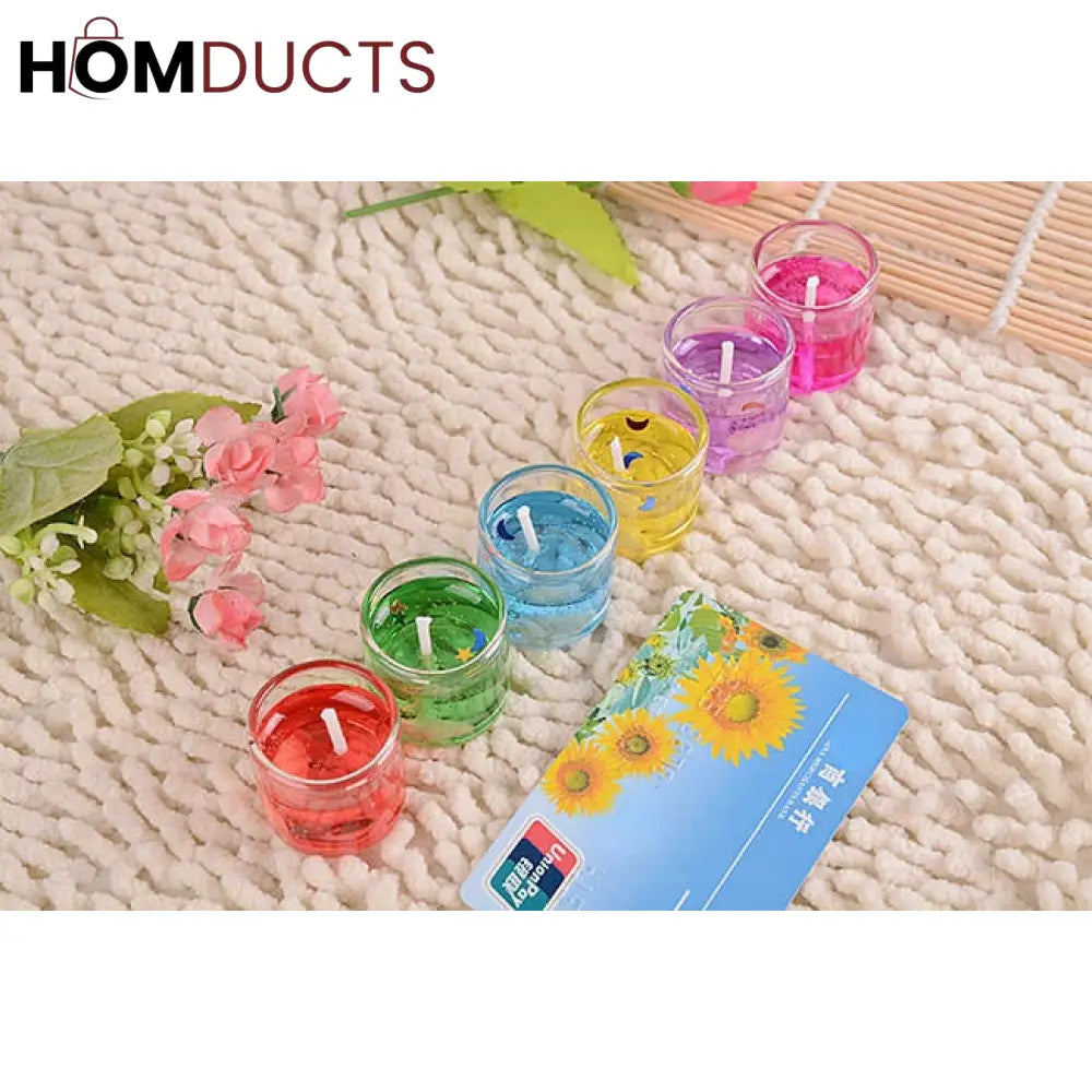 Fancy Candles For Decoration (6pcs)
