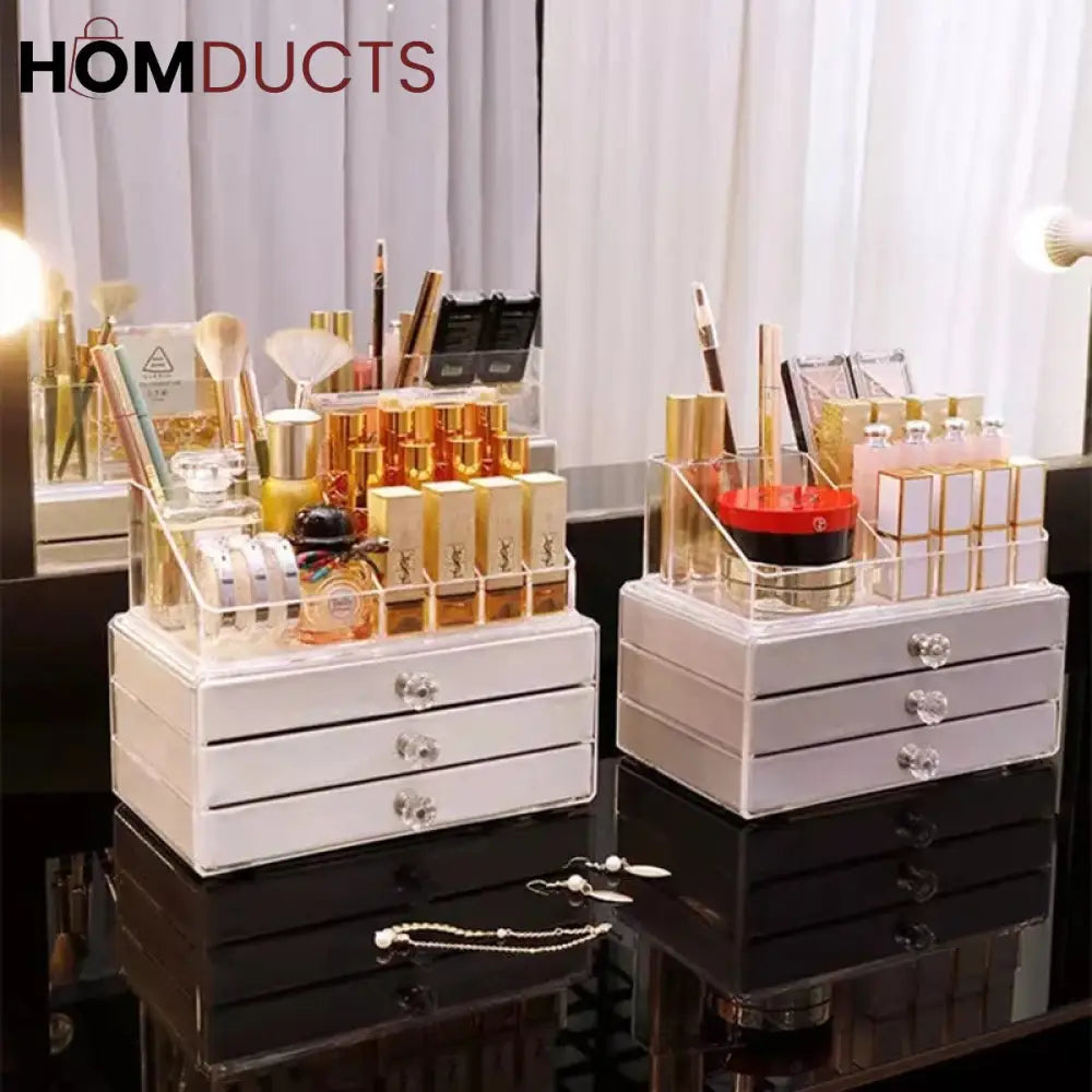 Flannel Jewellery & Cosmetic Storage Organizer