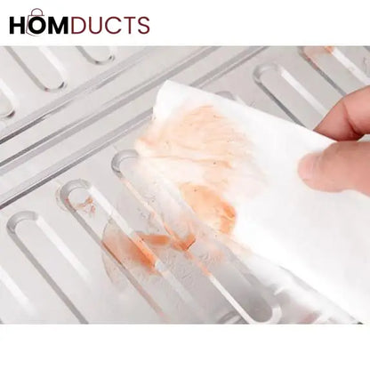 Foldable Aluminum Stove Splatter Guard – Oil Splash Shield for Cooking, Frying & Kitchen Heat Insulation