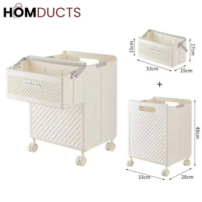 Folding Dirty Clothes Storage Basket