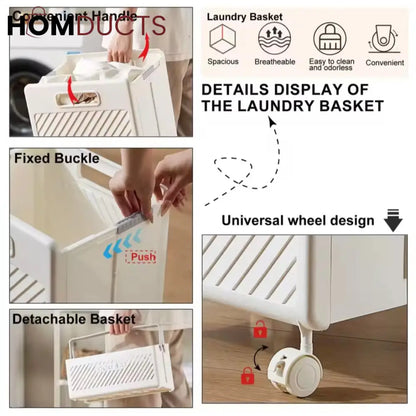 Folding Dirty Clothes Storage Basket
