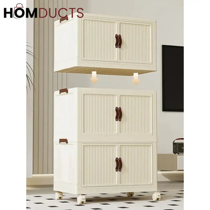 Folding Storage Cabinet                  (3Layer)