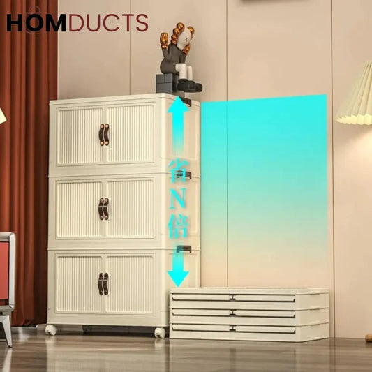 Folding Storage Cabinet                  (3Layer)