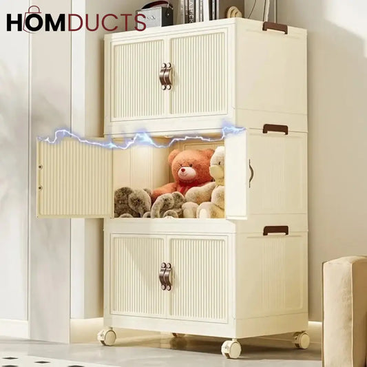 Folding Storage Cabinet                  (3Layer)