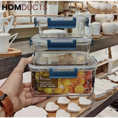 Food Grade Acrylic Preservation Box (3pcs)