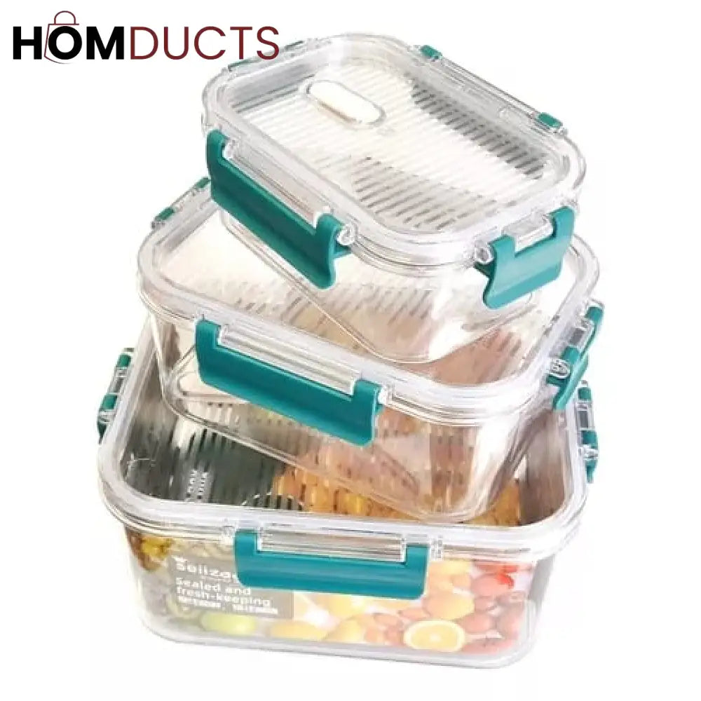 Food Grade Acrylic Preservation Box (3pcs)