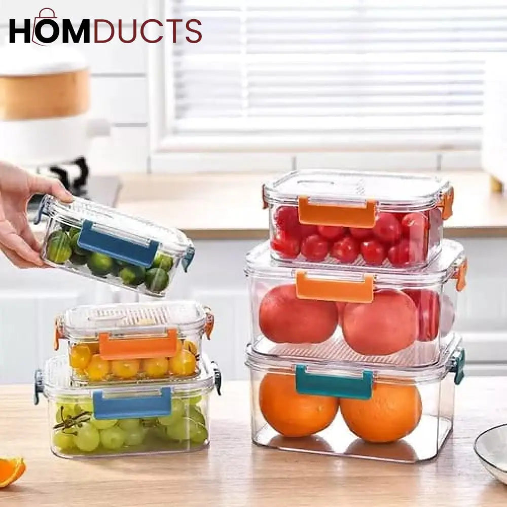 Food Grade Acrylic Preservation Box (3pcs)