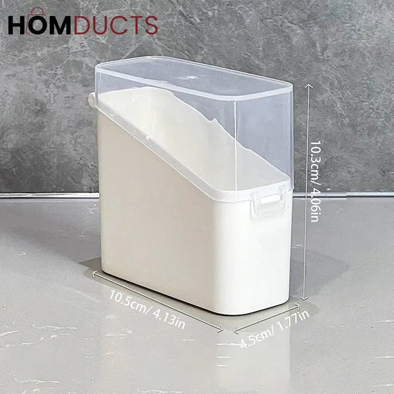 Fridge Organizer Bins with Lids – Stackable Storage Containers for Cheese, Sauce Packets & Snacks