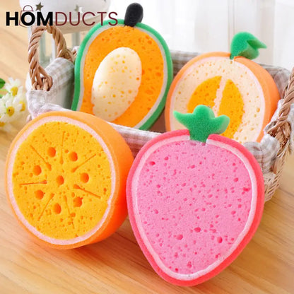 Fruit Shape Cleaning Sponge