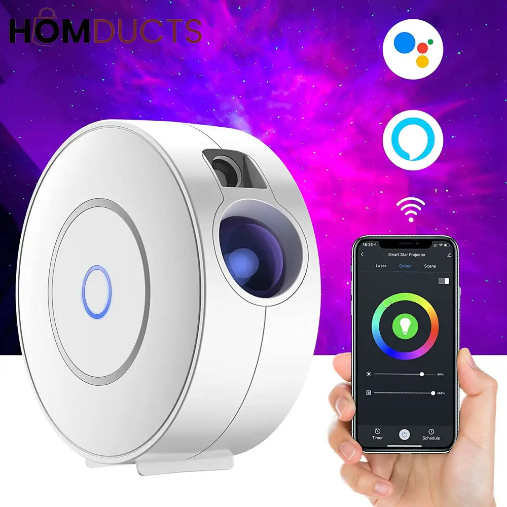 Galaxy Projector With Bluetooth Speaker