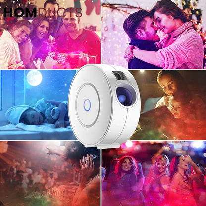 Galaxy Projector With Bluetooth Speaker