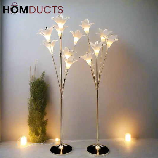 Golden Lily Forest Wedding Stage Decoration & Welcome Road Ornaments - Elegant & Enchanting Decor