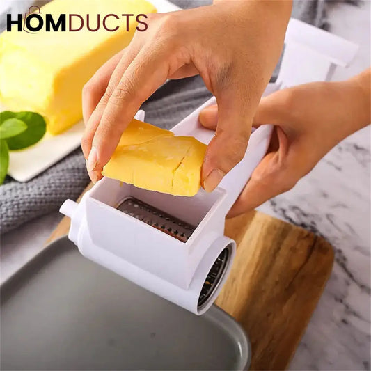 Hand Cranked Rotating Cheese Grater
