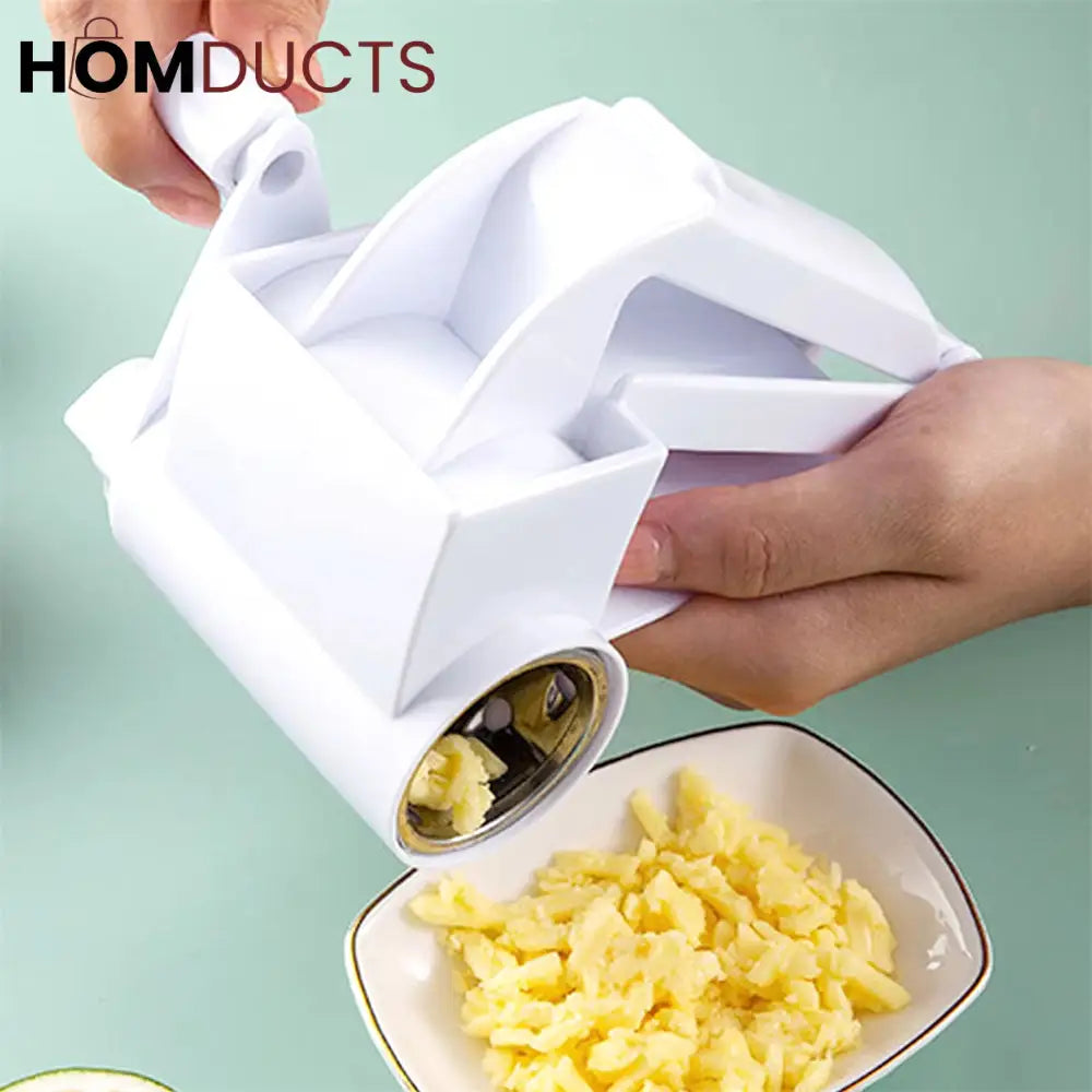 Hand Cranked Rotating Cheese Grater