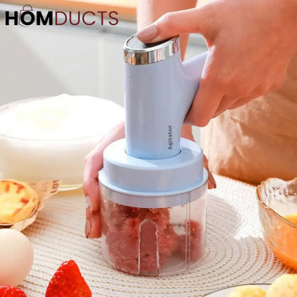 Handheld Rechargeable Egg Beater And Chopper