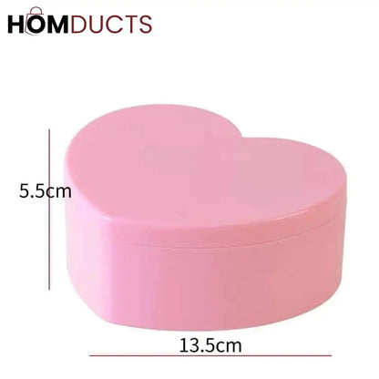 Heart shape jewellery organizer