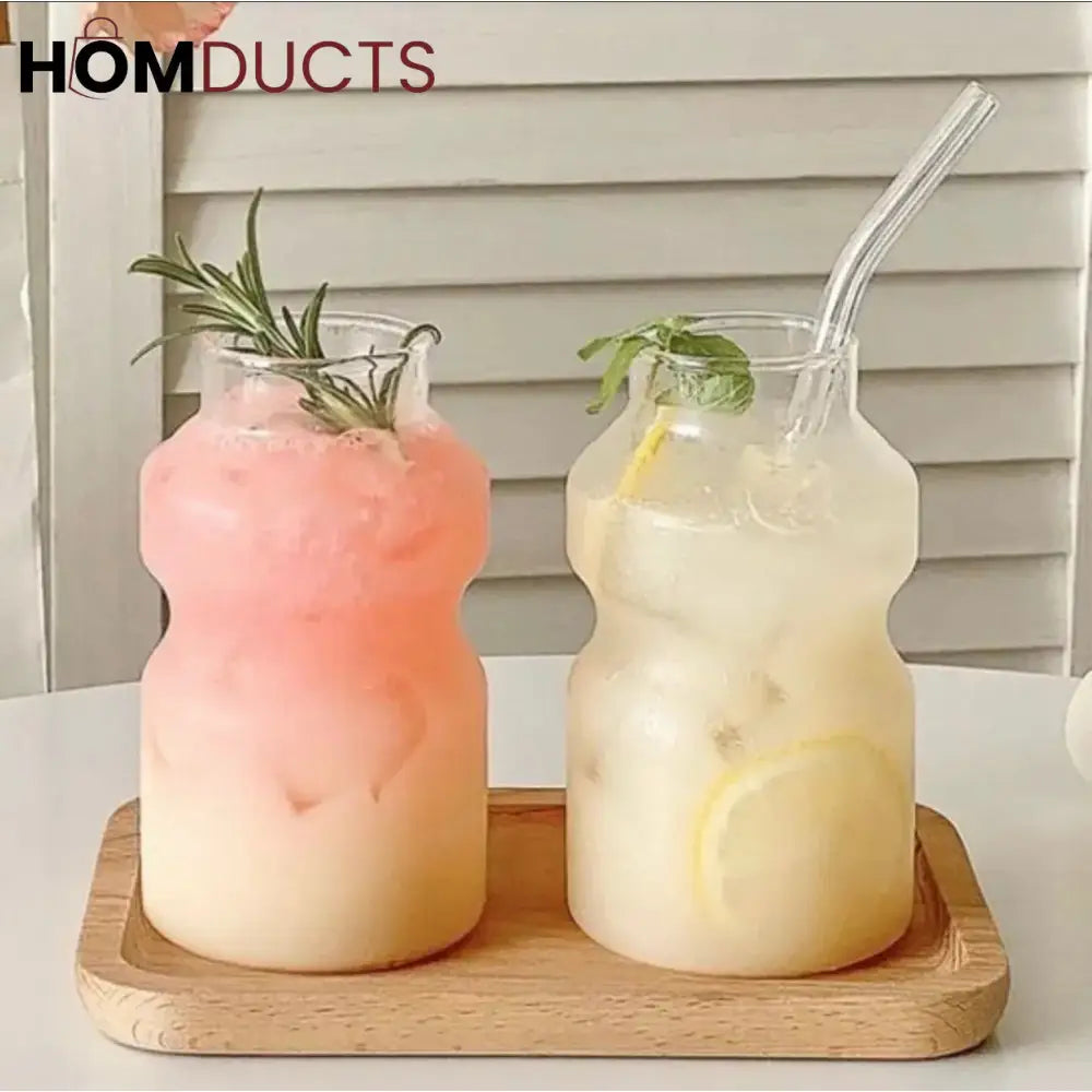 Heat-Resistant Borosilicate Glass Coffee Mug Tea Cup - Durable Thermal Insulated Design