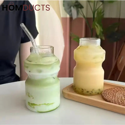 Heat-Resistant Borosilicate Glass Coffee Mug Tea Cup - Durable Thermal Insulated Design