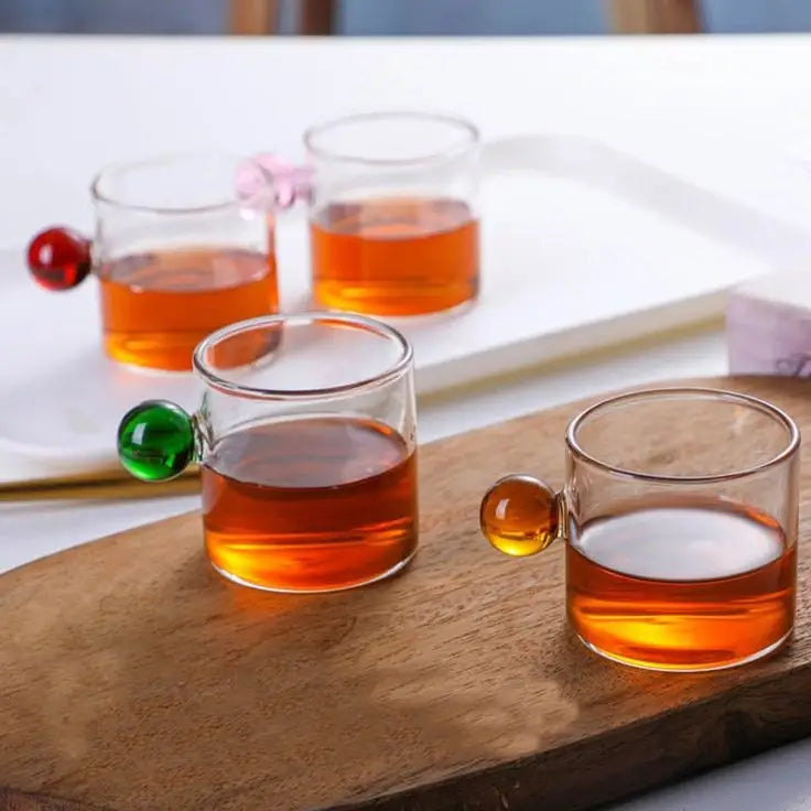 Heat Resistant Espresso And Tea Cups 6pcs