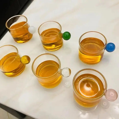 Heat Resistant Espresso And Tea Cups 6pcs