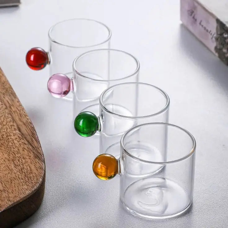 Heat Resistant Espresso And Tea Cups 6pcs