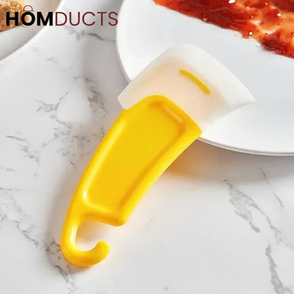 Heavy-Duty Kitchen Pan Scraper – Non-Scratch Food Residue Remover with Ergonomic Handle (Pair set)