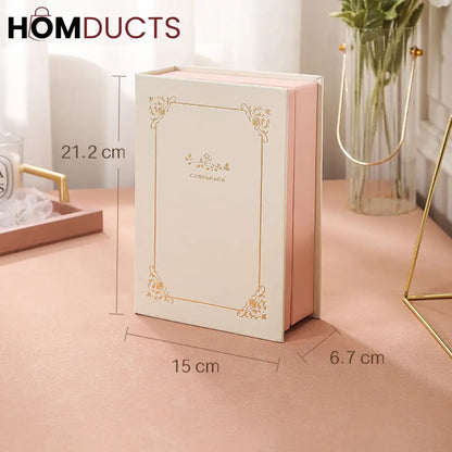 High-end Book Shape Jewelry Organizer