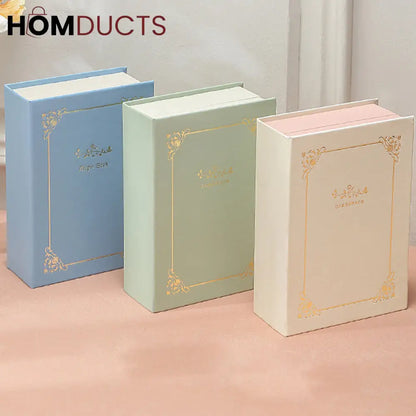 High-end Book Shape Jewelry Organizer