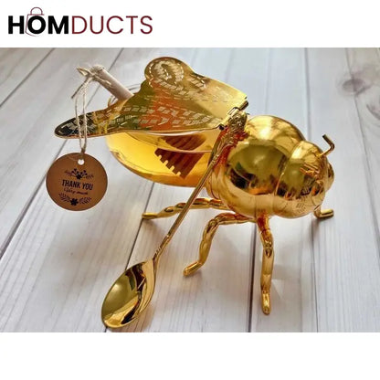Honeybee Sugar And Honey Dispenser