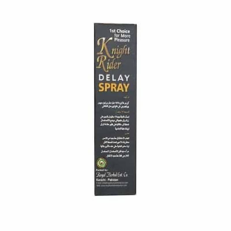 Pack of 2 Knight Rider Delay Cream & Delay Spray for Men